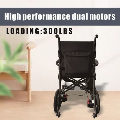Elektrische rolstoel met elektromagnetisch remmen en DC24V150W*2 borstelloze motor