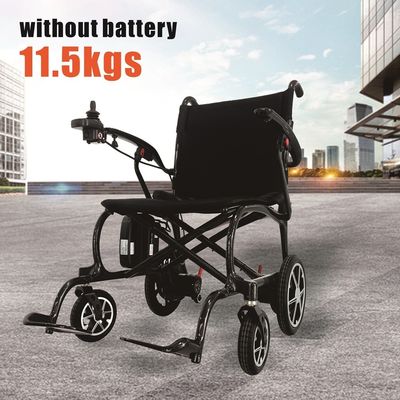 Elektrische rolstoel met elektromagnetisch remmen en DC24V150W*2 borstelloze motor