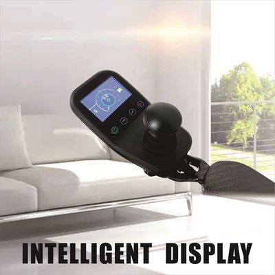 Luxe elektrische opvouwbare rolstoel met zitplaats W460mm*D390mm en lading 300lbs 136KG