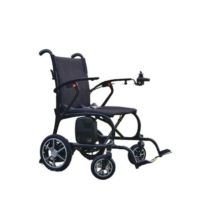 Elektrische rolstoel gemaakt van koolstofvezel met een bredere stoel Grootte W510*D415mm