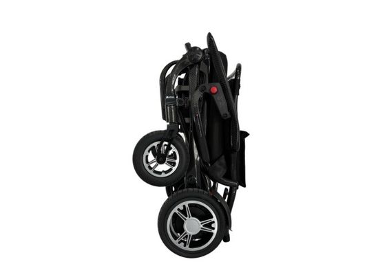 Elektromagnetisch remmen Kleine elektrische rolstoel voor gemakkelijk reizen van gehandicapten en ouderen