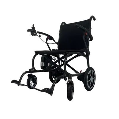 Ultra licht 11,5 kg elektrische rolstoel met magnesiumlegament wielen en opvouwbaar ontwerp