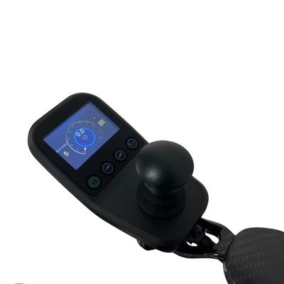 Mobiliteit zonder inspanning 6 km/u snelheid Professionele koolstofvezel vouwbare elektrische rolstoel