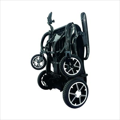 Elektrische rolstoel met magnesiummetaalwielen 230 mm/180 mm en 10 km rijbereik