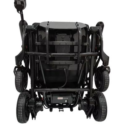 10 km rijafstand Elektrische rolstoel van koolstofvezel voor gehandicapten