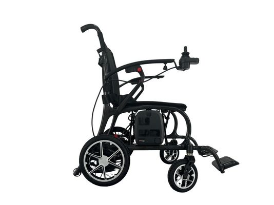 910mm*610mm*875mm Mini Full Carbon Fiber Elektrische rolstoel 11.5kg 330lbs Belasting