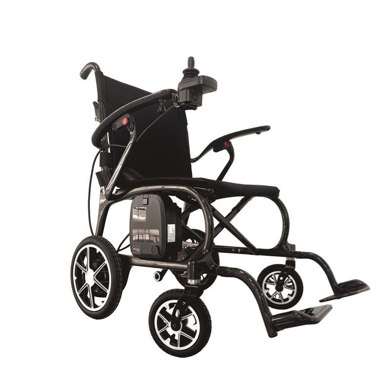 Elektrische rolstoel met 270 mm achterwiel en 165 mm voorwiel Magnesium Core