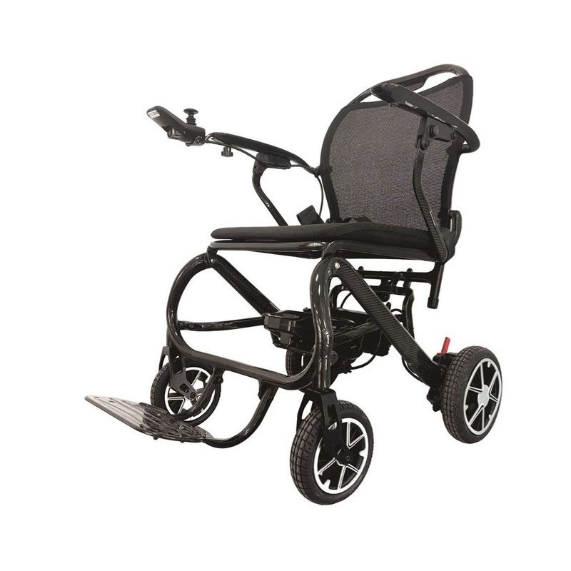 Opvouwbare elektrische rolstoel Draagbaar en gemakkelijk te gebruiken voor gehandicapten en ouderen