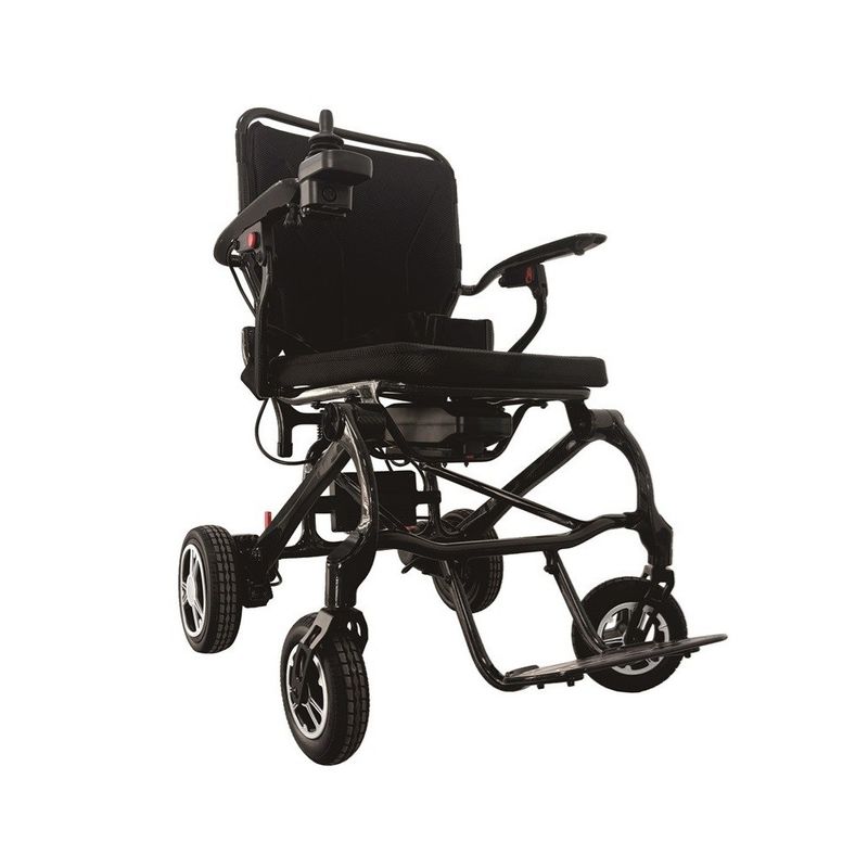 17 kg elektrische rolstoel 6 km/u snelheid en verbeterde koolstofvezel 2024 voor gehandicapten