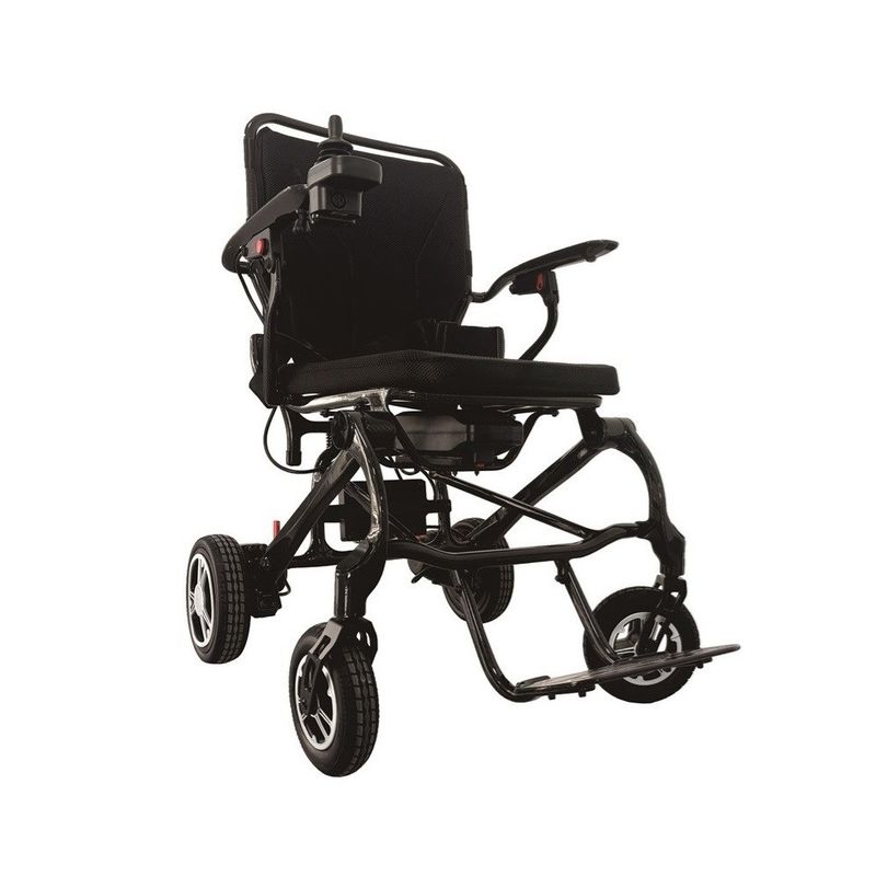 T700 Elektrische rolstoel met koolstofvezelframe voor gemakkelijke reizen van gehandicapten en ouderen