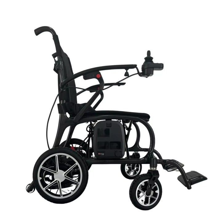 Elektrische rolstoel met DC24V150W*2 motor en opvouwbare maat 730mm*310mm*710mm