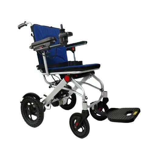 Afklapbare aluminium rolstoel ZILVERKOLOR Lichte aluminium sport rolstoel